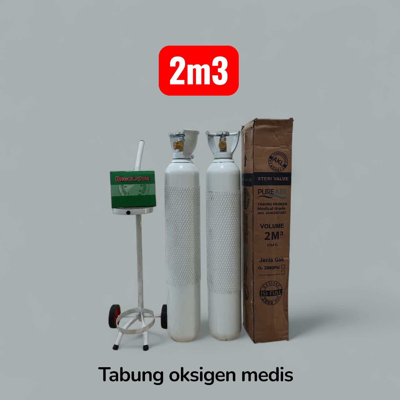 Tabung Oksigen 2m³ - PT. OXYMED BUMI PERKASA